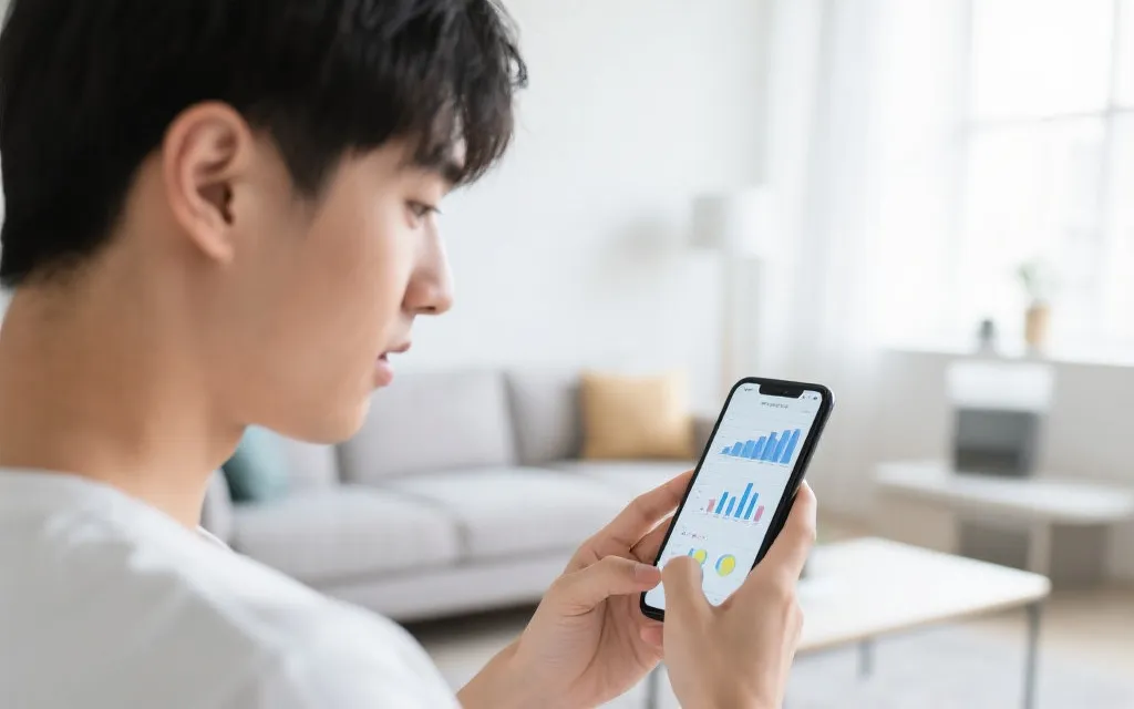 用户通过手机APP查询开奖结果